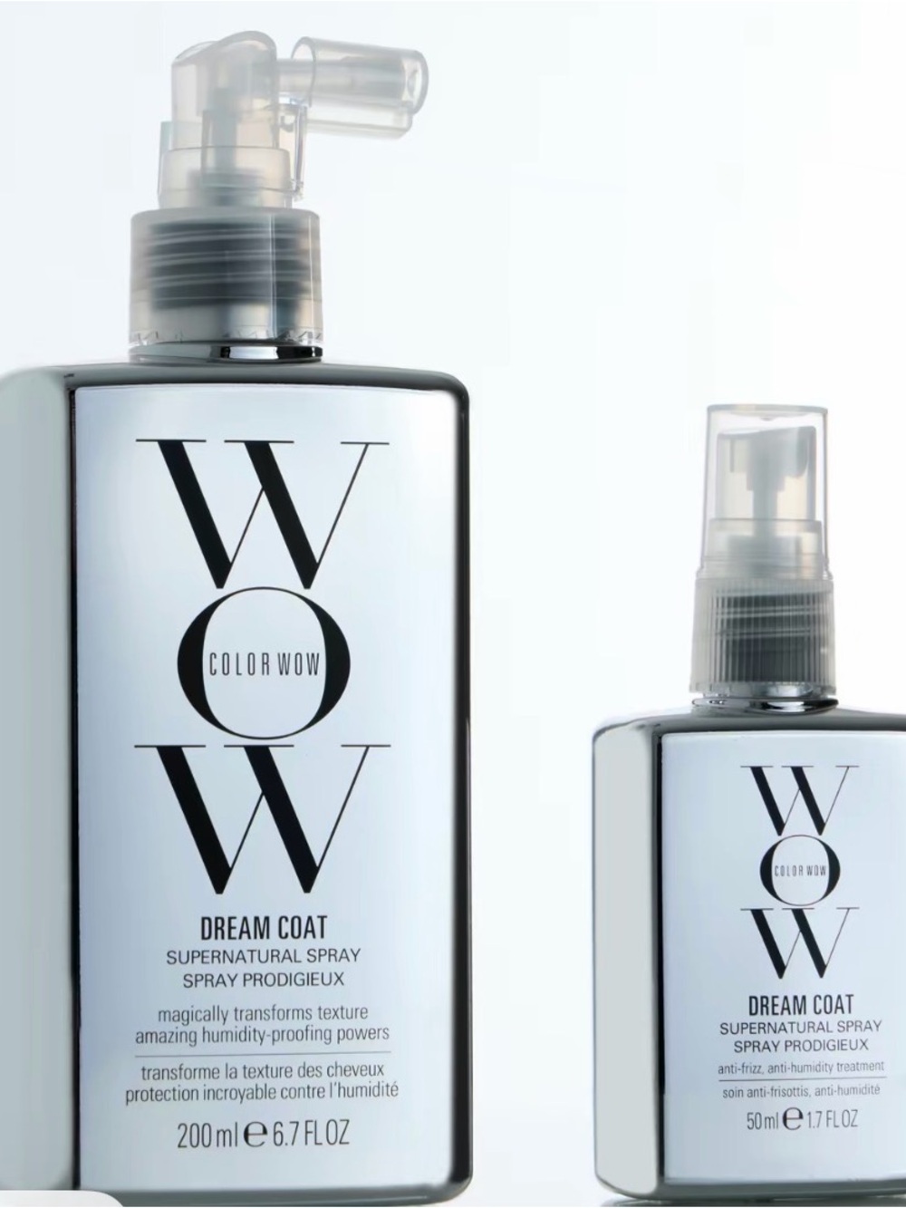 Color Wow Dream Coat Supernatural Spray — Silver Frizz-Control Finish